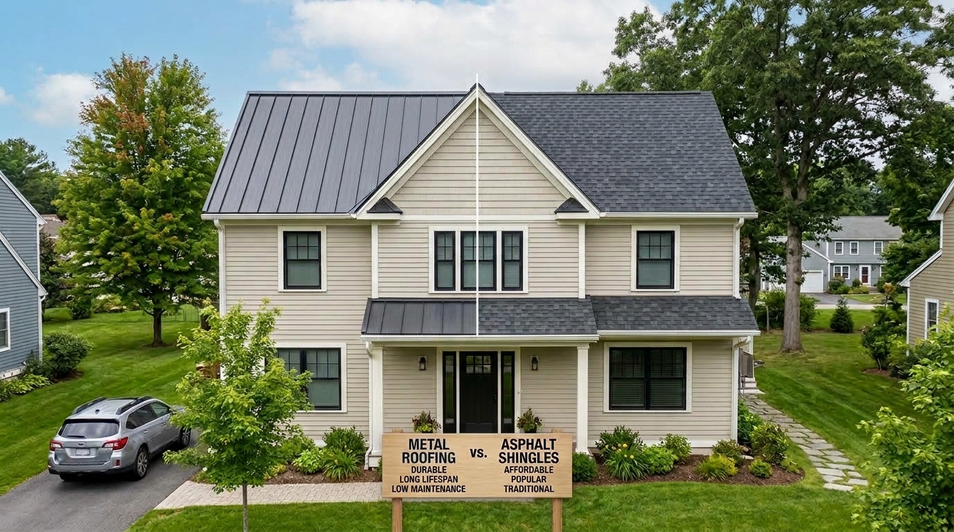 Metal Roofing Vs Asphalt Shingles